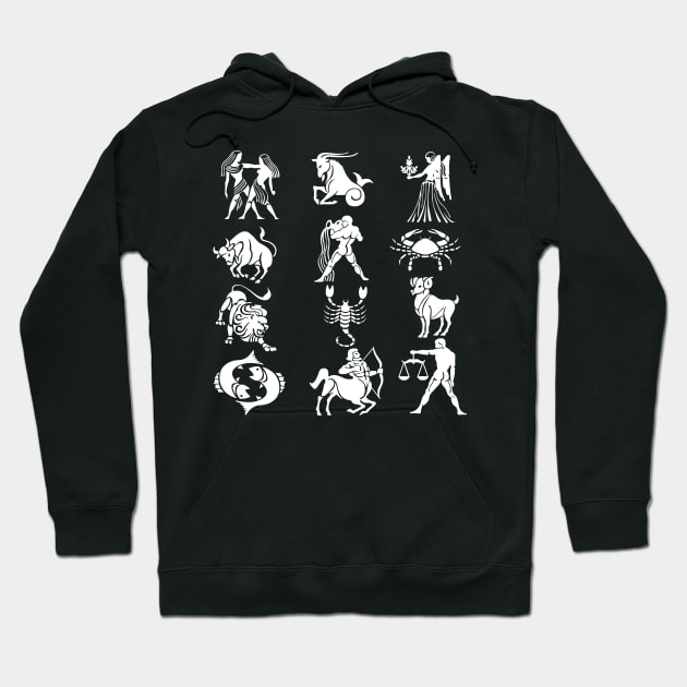 Zodiac Sign Hoodie by zackmuse1